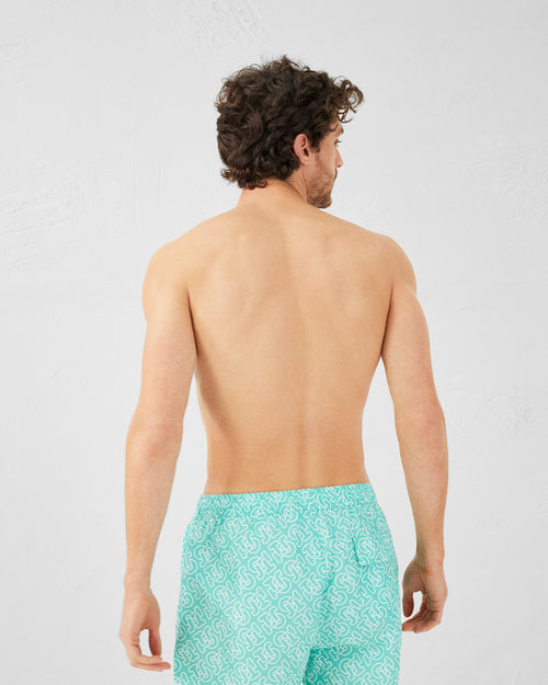 Mono lagoon Niolon monogram swim shorts - JOTT UK - 4
