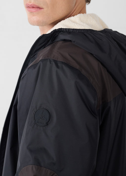 Raincoat Long Black Hallin Sherpa - JOTT UK - 4