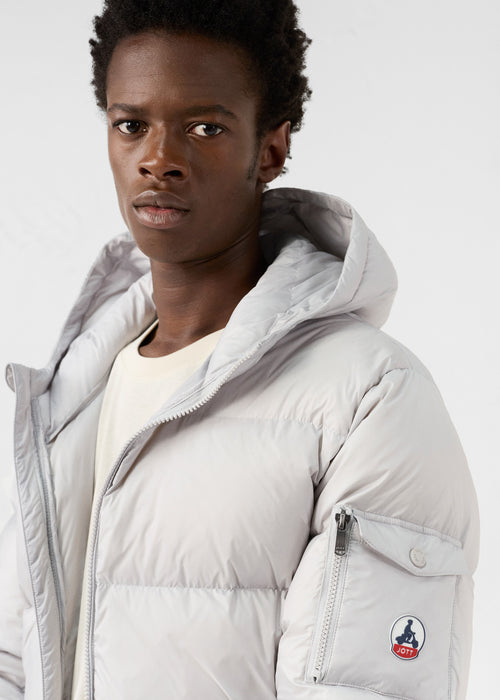 Down jacket Great Cold Ice grey Java - JOTT UK - 5
