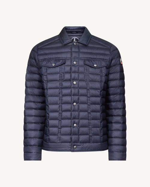 Elie denim-look down jacket Navy - JOTT UK - 2