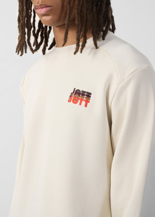 Sweatshirt graphic Natural Jamie gradient - JOTT UK - 4