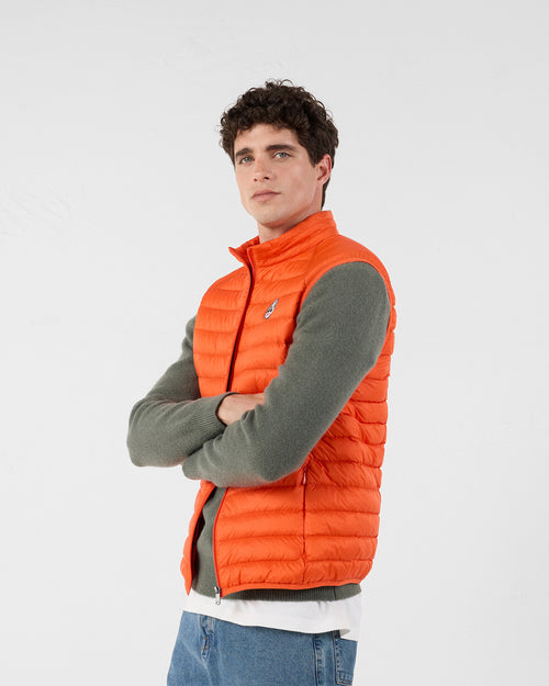 Sleeveless down jacket Fire red Tom - JOTT UK - 2