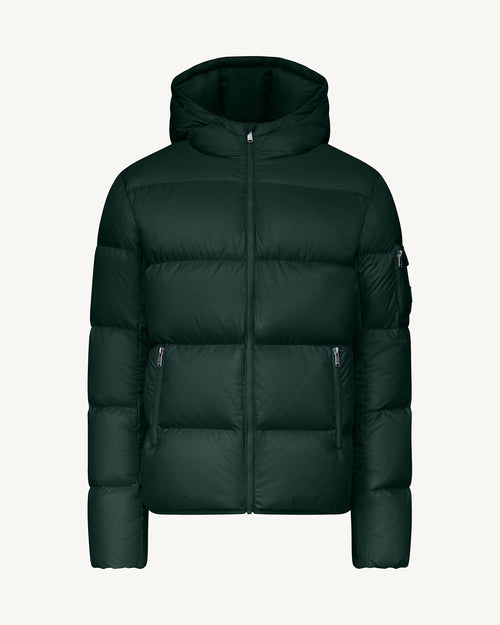 Deep forest Hooded down jacket Java - JOTT UK - 2