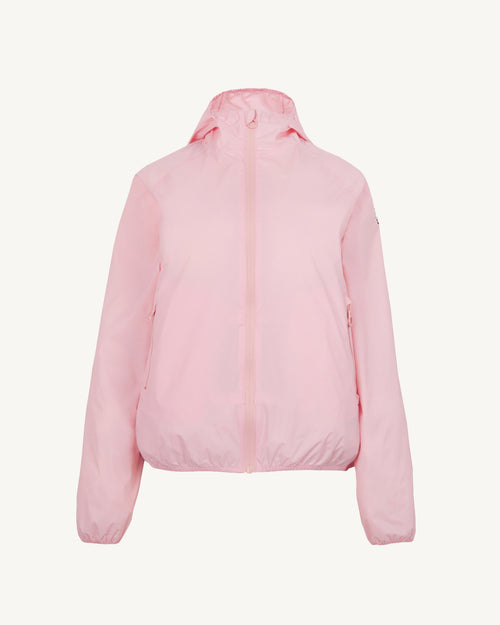 Feroe packable waterproof jacket Peach pink - JOTT UK - 2