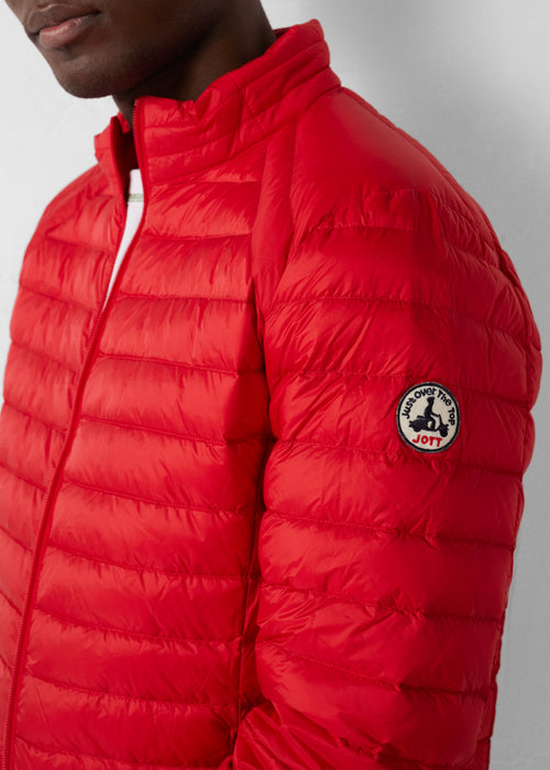 Lightweight Jacket Carmine red Mat - JOTT UK - 5