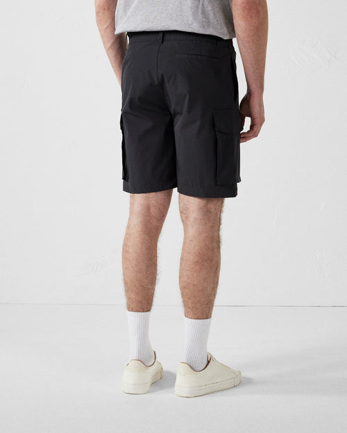 Black Morpheus cargo shorts - JOTT UK - 4