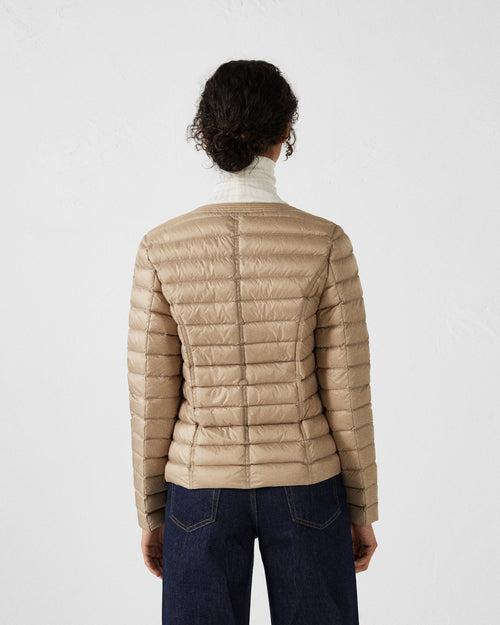 Lightweight down jacket Beige Douda - JOTT UK - 4