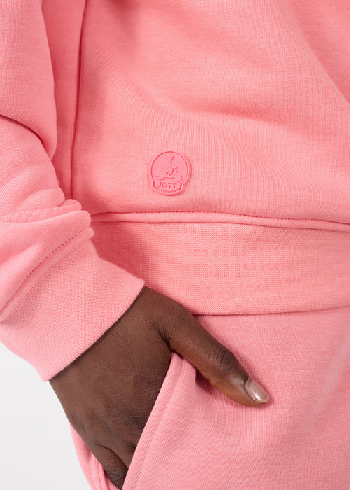 Half-zip sweatshirt Vibrant fuchsia Line - JOTT UK - 4