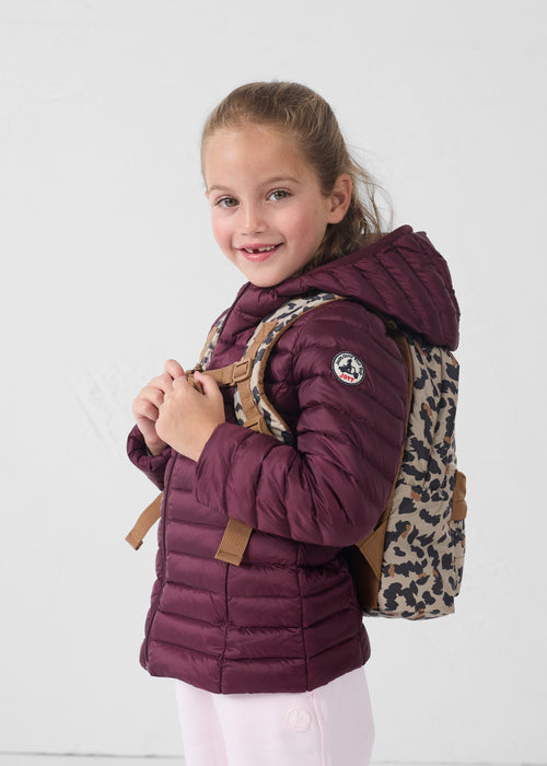 Backpack Leopard Beige Pupil Print - JOTT UK - 2