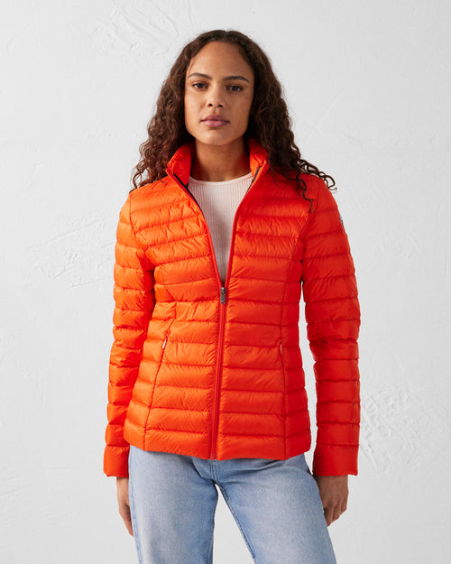 Lightweight down jacket Flame red Cha - JOTT UK - 3
