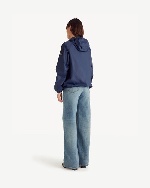Fluid WNW JOTT x DENHAM pack-away waterproof jacket Navy - JOTT UK - 3