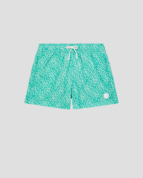 Swimsuit Mono lagoon Mimosa Monogram - JOTT UK - 2