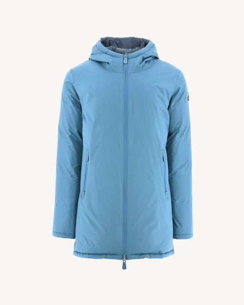 Cold Blue/Blue Toronto Grand Froid reversible hooded puffer jacket - JOTT UK - 2