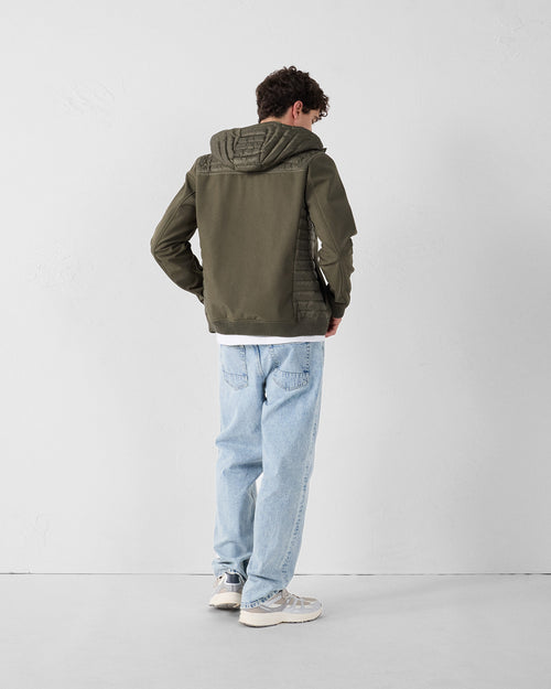 Army Paco 2.0 bi-fabric softshell jacket - JOTT UK - 4