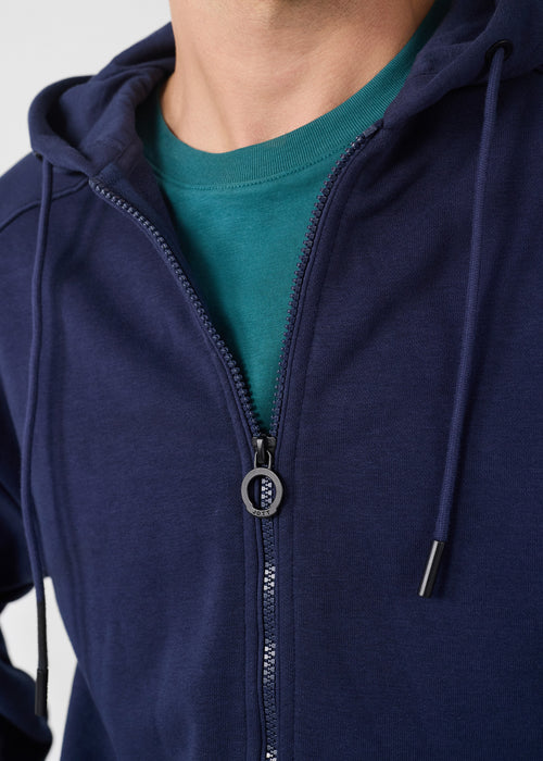 Zip jacket Navy Roy - JOTT UK - 5