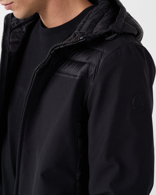 Black Paco 2.0 bi-fabric softshell jacket - JOTT UK - 5