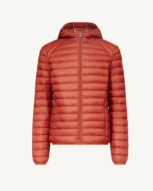Intense rust Lightweight down jacket Nico - JOTT UK - 2