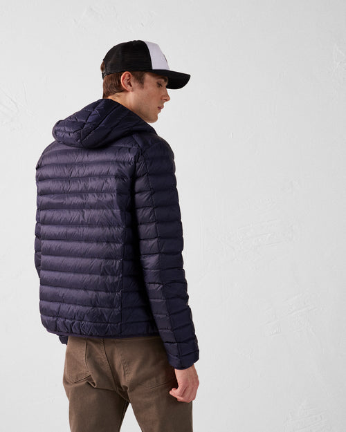 Navy Lightweight down jacket Nico - JOTT UK - 5