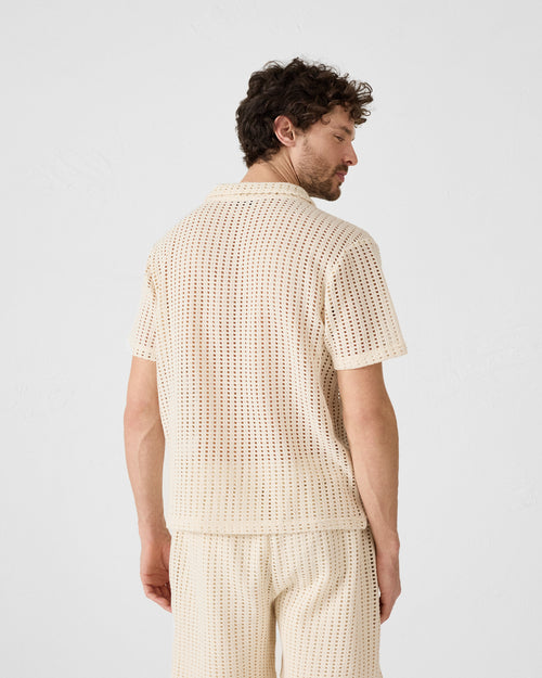 Natural cotton knit polo Bruno - JOTT UK - 4