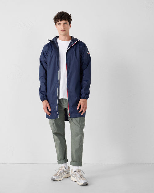 Raincoat packable long Navy Skye - JOTT UK - 2