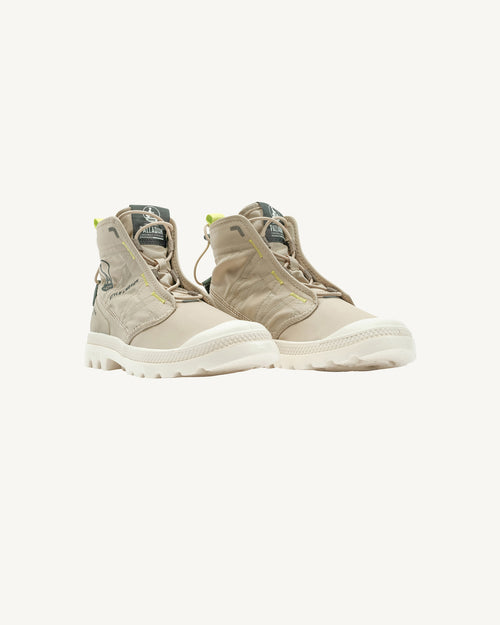 Beige Samena Travel Lite high boots JOTT x PALLADIUM - JOTT UK - 5