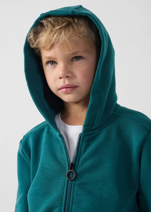 Hoodeded zipped jacket Dark marsh Arie - JOTT UK - 5