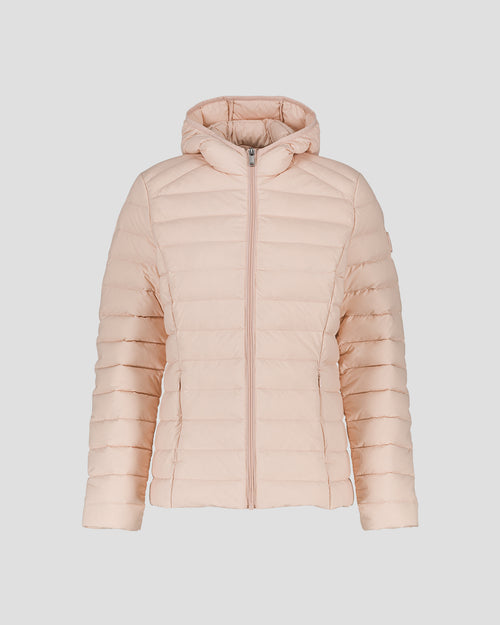 Peach skin Stretch hooded jacket Salma - JOTT UK - 2