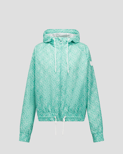 Mono lagoon Alize monogram lightweight hooded windbreaker jacket - JOTT UK - 2