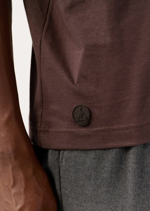Round-neck Tshirt Black coffee Petro - JOTT UK - 5
