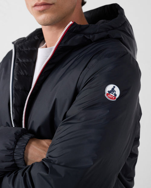 Long reversible jacket Black/black Assen - JOTT UK - 4