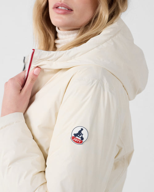 Reversible jacket Natural/ice grey Bergame - JOTT UK - 5