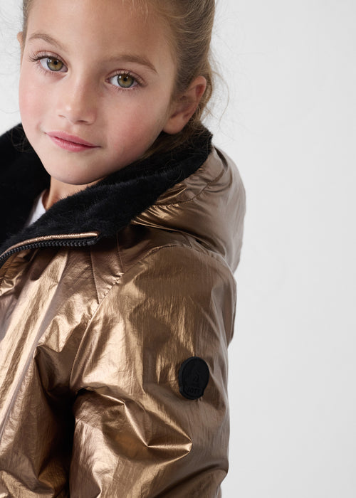 Fake fur coat Black Brana - JOTT UK - 5