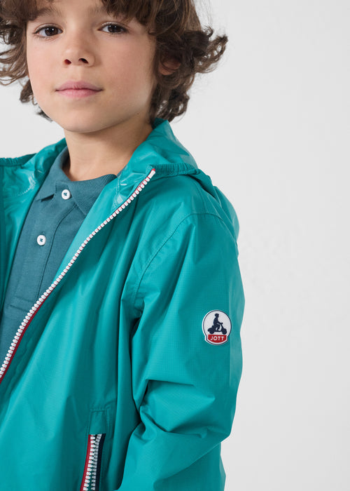 Raincoat packable Persian Green Corrie - JOTT UK - 4