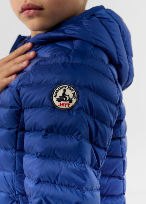 Light hooded down jacket Cobalt blue Hugo - JOTT UK - 5