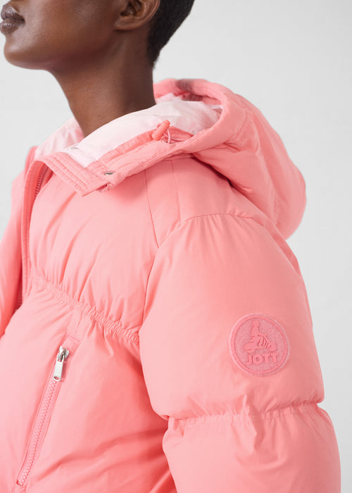 Puffer jacket Fuchsia vibrant Nami - JOTT UK - 5