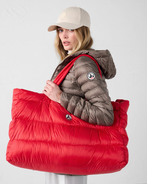 Maxi Totebag Carmine Red Leina - JOTT UK - 2