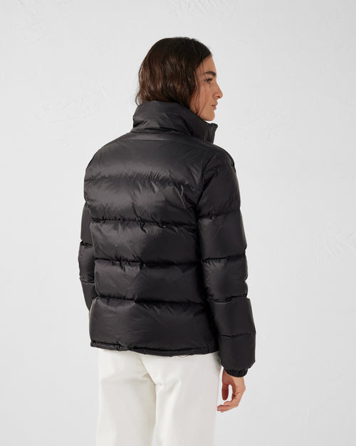 Quilted down jacket Black Cardiff - JOTT UK - 4