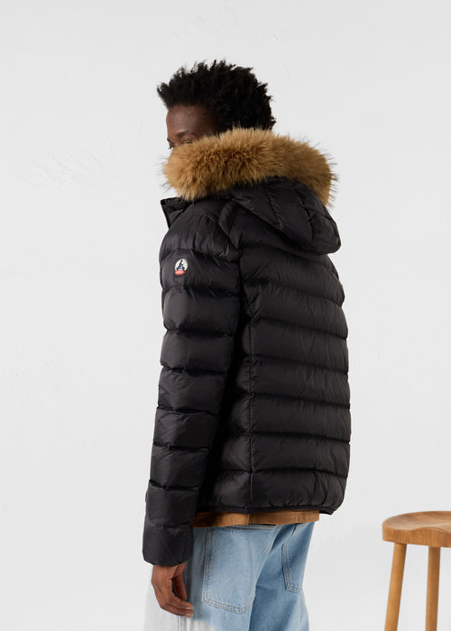Prestige Extreme Cold hooded down jacket Black - JOTT UK - 4