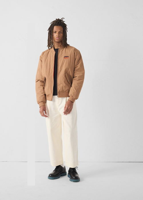 Bomber jacket Brown sugar/fire red Bentham - JOTT UK - 2