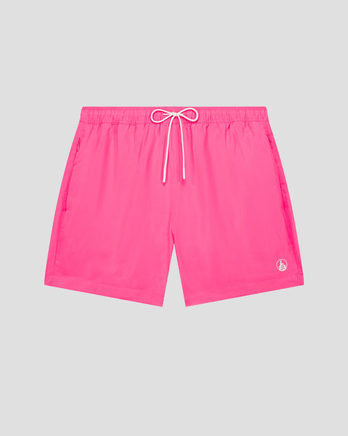 Fluo pink Niolon fluo swim shorts - JOTT UK - 3