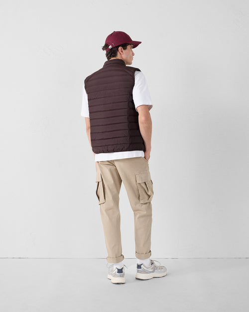 Black coffee Arafo stretch sleeveless puffer jacket - JOTT UK - 3