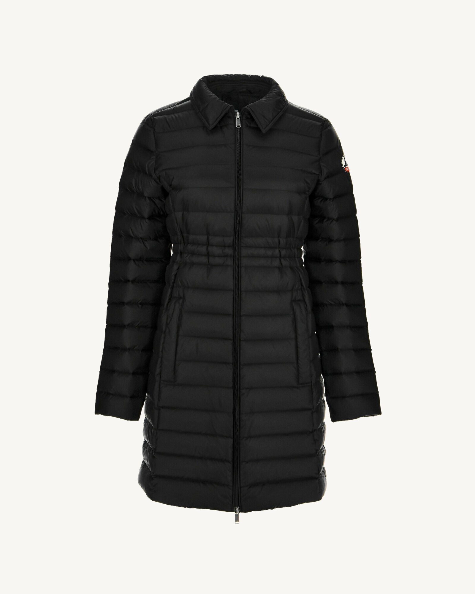 【JOTT LADY'S JACKET VERO｜J999 BLACK】 Black Vero long hooded puffer jacket – JOTT UK