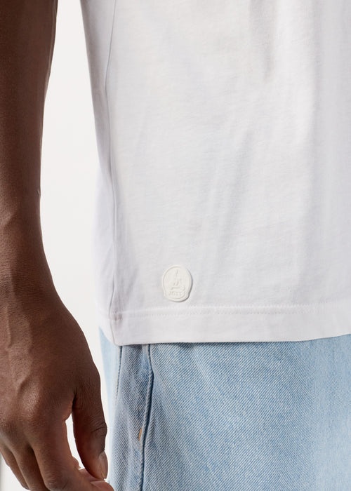 Round-neck Tshirt White Petro - JOTT UK - 5