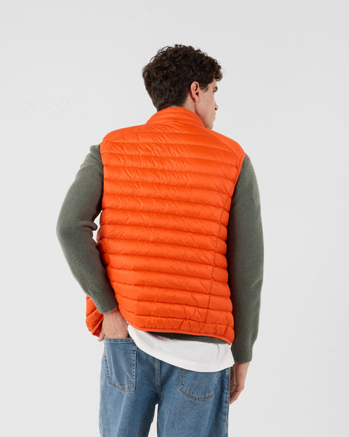 Sleeveless down jacket Fire red Tom - JOTT UK - 3