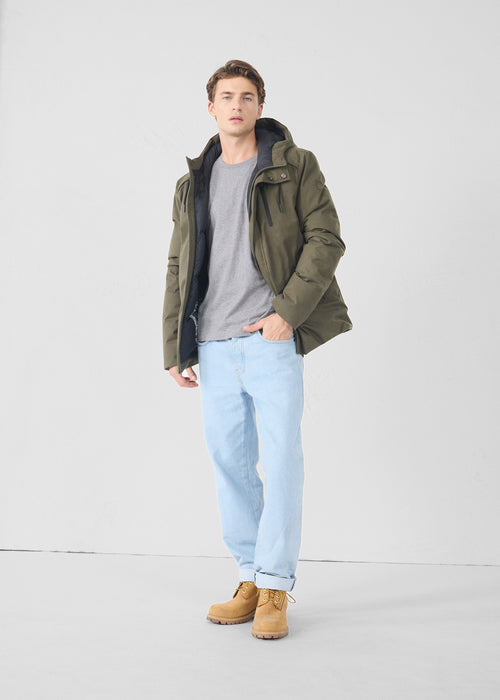 Parka wool Army Ontario - JOTT UK - 3