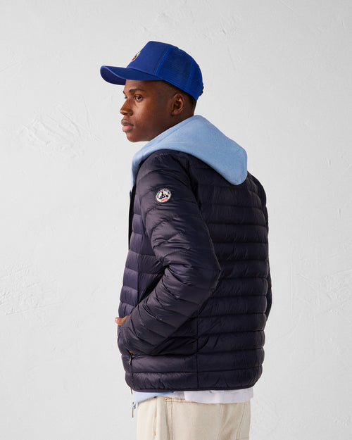 Navy Lightweight down jacket Mat - JOTT UK - 5