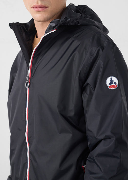 Raincoat packable Black Kilmory - JOTT UK - 5