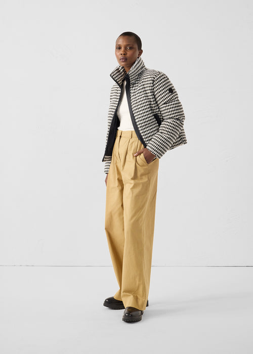 Great Cold jacket puffer Natural/Black Akira multico - JOTT UK - 3