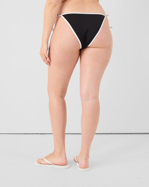 Black/white brazilian bikini bottom Maddie - JOTT UK - 3