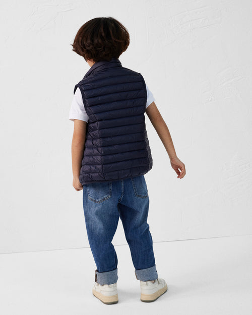 Navy Sleeveless Down Jacket Zoe - JOTT UK - 4